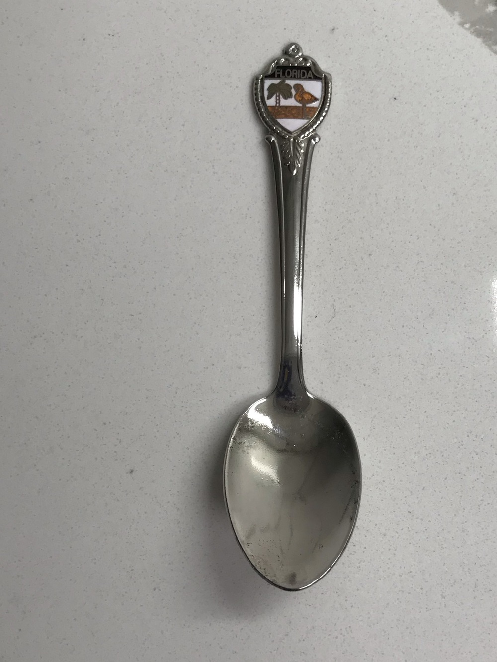Florida Souvenir Vintage Collectible Silver Spoon